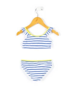 Maillot De Bain Rayé 2 Pièces Fille 6 Maillot De Bain Rayé 2 Pièces Fille -Vetements Simples Magasin prod 6861 maillot de bain fond blanc raye bleu yboat 666x812 fc7ea0111e0b