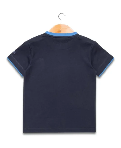 T-shirt Garçon Col Rond Bleu Marine -Vetements Simples Magasin prod 6955 tee shirt mc indigo axul 666x812 fc7ea0111e0b