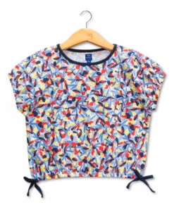 T-shirt Imprimé Court Fille