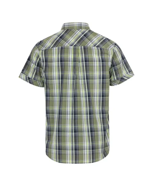 Chemise à Carreaux Manches Courtes Vert Olive Homme 8 Chemise à Carreaux Manches Courtes Vert Olive Homme -Vetements Simples Magasin prod 7032 chemise chemisier mc carreaux vert olive ecaro 666x812 fc7ea0111e0b