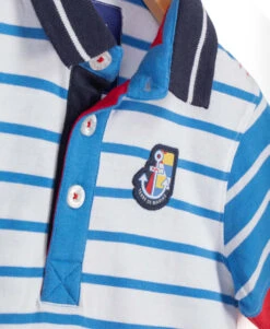 POLO MC FOND BLANC RAYE BLEU CIRAYE 7 POLO MC FOND BLANC RAYE BLEU CIRAYE -Vetements Simples Magasin prod 7054 polo mc fond blanc raye bleu ciraye 666x812 fc7ea0111e0b