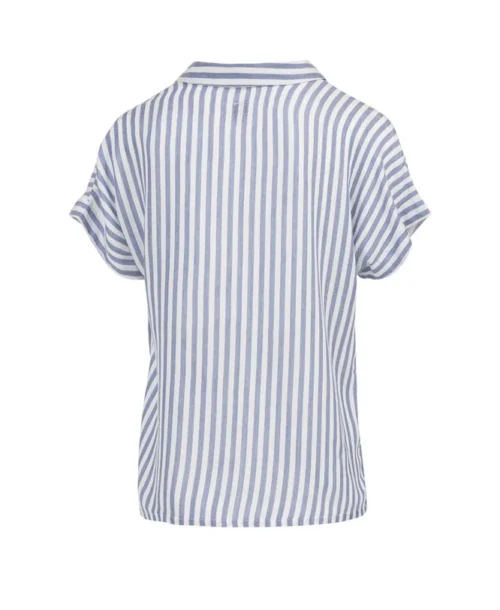 Chemise Rayée Manches Courtes Femme -Vetements Simples Magasin prod 7097 chemise chemisier mc raye elioty 666x812 fc7ea0111e0b