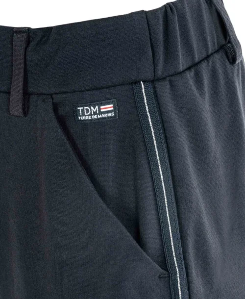 Pantalon 7/8ème Bleu Marine Femme -Vetements Simples Magasin prod 7108 7 8eme marine sierra 666x812 fc7ea0111e0b