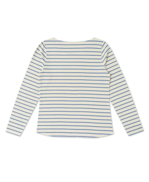 MARINIERE ML FOND GREGE RAYE BLEU ECOFEL -Vetements Simples Magasin prod 7109 mariniere ml fond grege raye bleu ecofel 666x812 fc7ea0111e0b