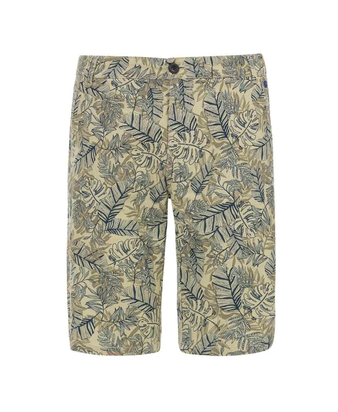 Bermuda Homme Imprimé Beige/bleu Marine 5 Bermuda Homme Imprimé Beige/bleu Marine – Image 3