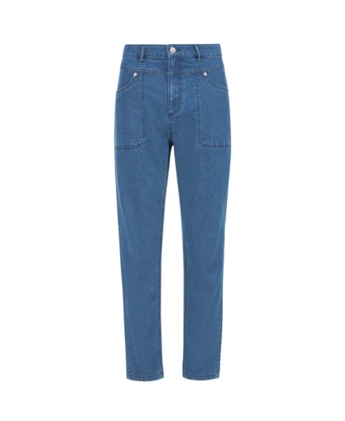 Jean 7/8ème Femme -Vetements Simples Magasin prod 7217 pantacourt denim bleach mochi 666x812 fc7ea0111e0b