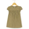 Robe Manches Courtes Gaze De Coton Kaki Fille -Vetements Simples Magasin prod 7240 robe mc kaki pippa 666x812 fc7ea0111e0b