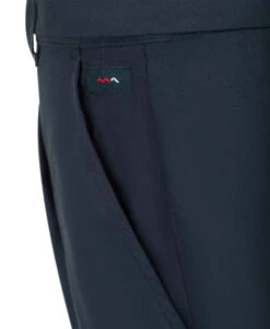 Bermuda Long Bleu Marine En Viscose Femme -Vetements Simples Magasin prod 7251 bermuda long bleu indigo qyrena 666x812 fc7ea0111e0b