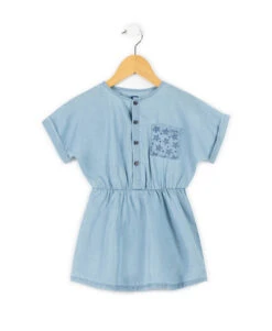 Robe Fille Jean Clair 7 Robe Fille Jean Clair -Vetements Simples Magasin prod 7252 robe mc denim clair polina 666x812 fc7ea0111e0b