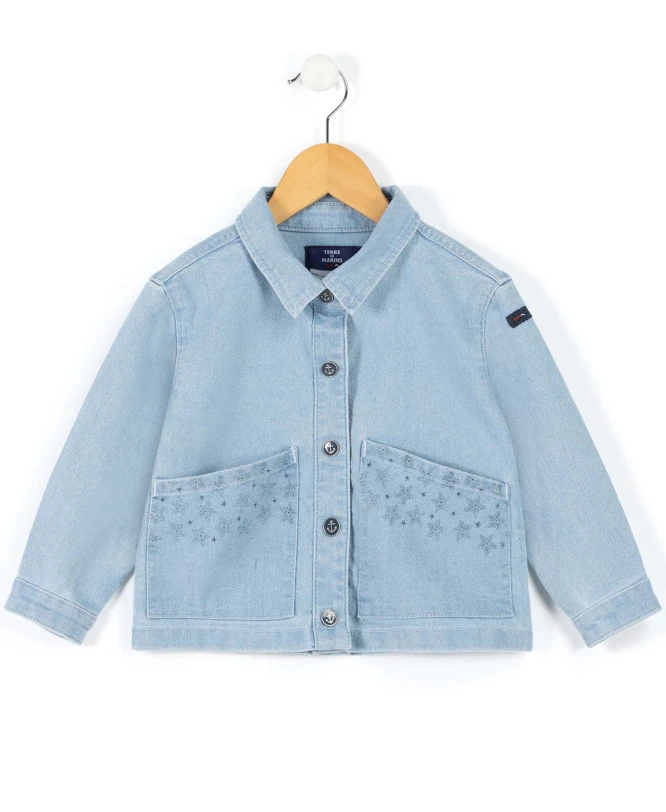 Veste En Jean Fille 4 Veste En Jean Fille – Image 2