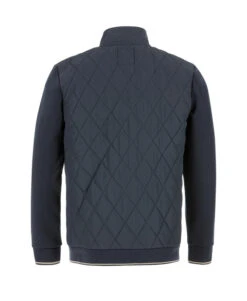 Veste Bi-matière Bleu Marine Homme 10 Veste Bi-matière Bleu Marine Homme -Vetements Simples Magasin prod 7316 veste ml indigo jortou 666x812 fc7ea0111e0b