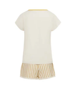 Ensemble Pyjama Femme T-shirt Et Short -Vetements Simples Magasin prod 7387 pyjama naturel nomady 666x812 fc7ea0111e0b