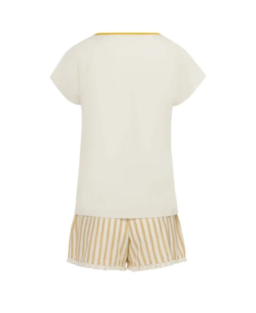 Ensemble Pyjama Femme T-shirt Et Short -Vetements Simples Magasin prod 7387 pyjama naturel nomady 666x812 fc7ea0111e0b