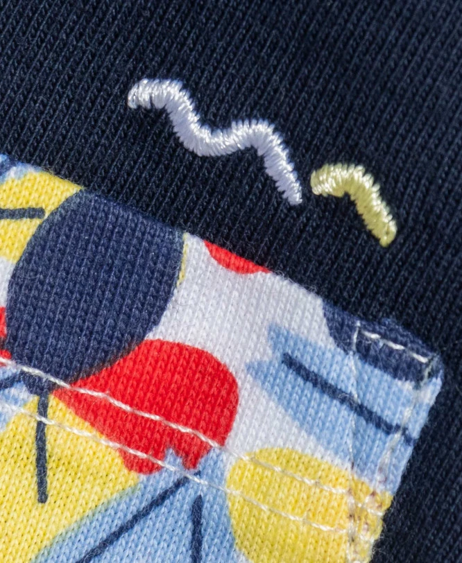 ROBE + HAUT IMPRIME FOND BLANC PAIGE 8 ROBE + HAUT IMPRIME FOND BLANC PAIGE – Image 6