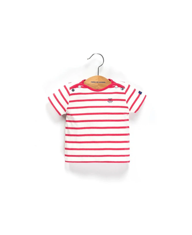 MARINIERE MC FD NATUREL RY ROSE HIBISCUS PESTELAN 3 MARINIERE MC FD NATUREL RY ROSE HIBISCUS PESTELAN