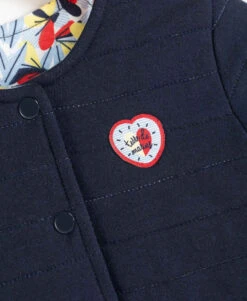 Veste Réversible Bleu Marine Fille -Vetements Simples Magasin prod 7498 veste ml indigo jolia 666x812 fc7ea0111e0b