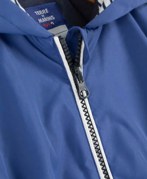 Coupe Vent Bleu à Capuche Garçon 7 Coupe Vent Bleu à Capuche Garçon -Vetements Simples Magasin prod 7547 coupe vent bleu vif kiota 666x812 fc7ea0111e0b