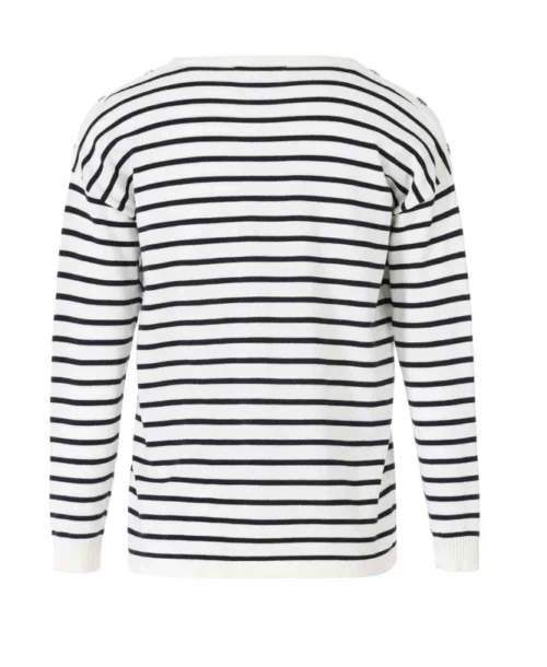 Pull Marinière Femme 11 Pull Marinière Femme -Vetements Simples Magasin prod 7551 pull raye blanc bleu hicha 666x812 fc7ea0111e0b