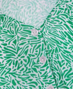 Robe Verte Femme -Vetements Simples Magasin prod 7575 robe mc imprime vert paro 666x812 fc7ea0111e0b