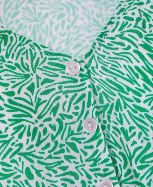 Robe Verte Femme 12 Robe Verte Femme -Vetements Simples Magasin prod 7575 robe mc imprime vert paro 666x812 fc7ea0111e0b