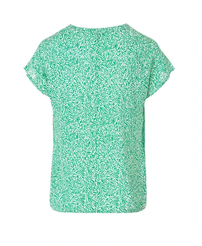 Blouse Verte Imprimé Femme 5 Blouse Verte Imprimé Femme – Image 3