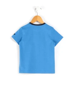 T-shirt Garçon Col Rond Bleu Azur -Vetements Simples Magasin prod 7610 tee shirt mc bleu azur axul 666x812 fc7ea0111e0b