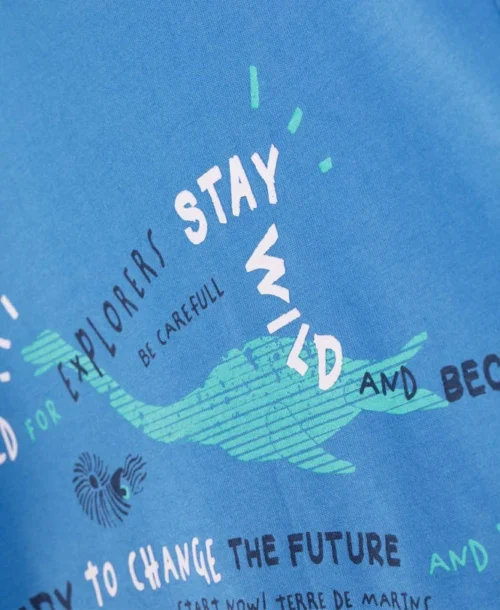 T-shirt Garçon Col Rond Bleu Azur -Vetements Simples Magasin prod 7611 tee shirt mc bleu azur axul 666x812 fc7ea0111e0b