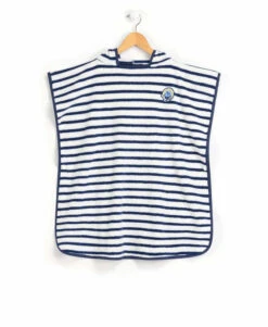Poncho De Bain Rayé Enfant