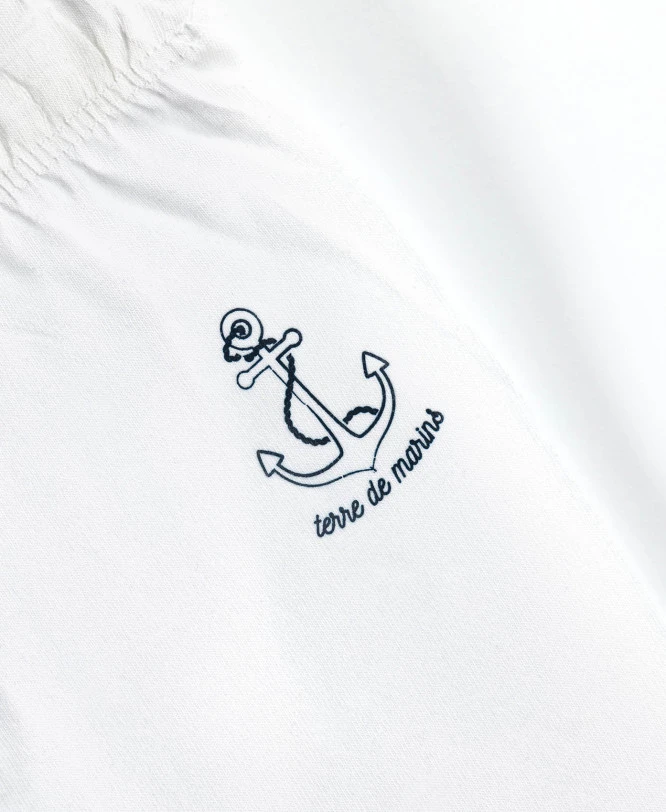 Legging Court Blanc Femme 6 Legging Court Blanc Femme – Image 4