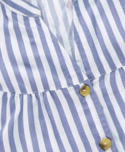 Robe Rayée Manches 3/4 Femme 9 Robe Rayée Manches 3/4 Femme -Vetements Simples Magasin prod 7646 robe ml raye blanc bleu pamcony 666x812 fc7ea0111e0b