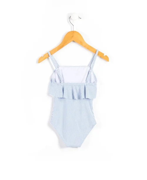 Maillot De Bain Rayé 1 Pièce Fille 7 Maillot De Bain Rayé 1 Pièce Fille -Vetements Simples Magasin prod 7658 maillot de bain fond blanc raye bleu yvano 666x812 fc7ea0111e0b