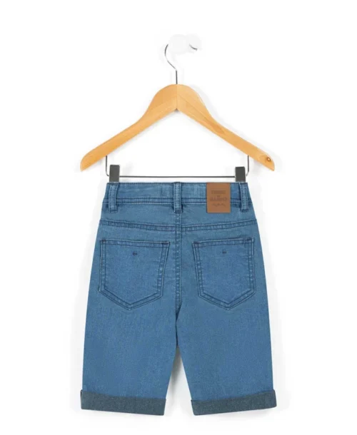 Bermuda Jean Bleu Clair Garçon -Vetements Simples Magasin prod 7684 bermuda denim clair iren 666x812 fc7ea0111e0b