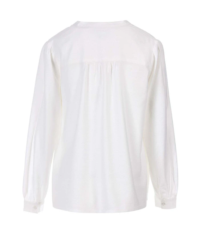 Chemise Blanche Femme Avec Broderie 6 Chemise Blanche Femme Avec Broderie – Image 4