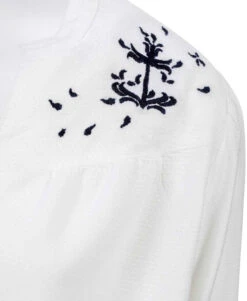 Chemise Blanche Femme Avec Broderie 8 Chemise Blanche Femme Avec Broderie -Vetements Simples Magasin prod 7717 chemise chemisier mc blanc optique evoe 666x812 fc7ea0111e0b