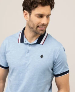 POLO MC BLEU CIEL CALALA