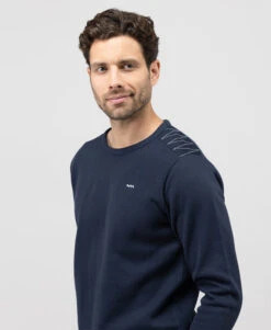 Sweat Bleu Marine Homme