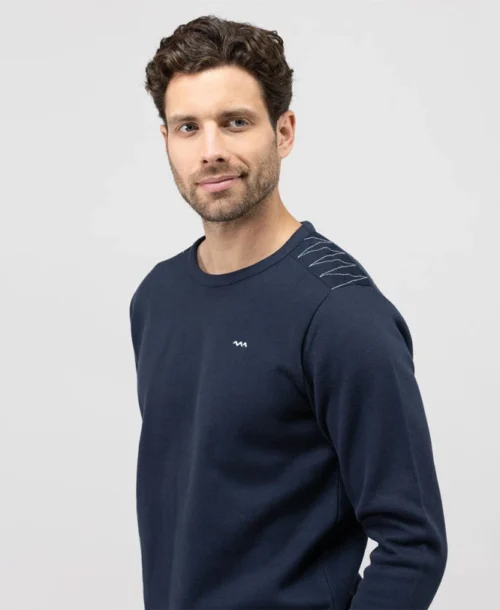 Sweat Bleu Marine Homme