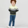 Pull Marin Rayé Vert Garçon -Vetements Simples Magasin prod 7793 pull raye multicolore homar 666x812 fc7ea0111e0b