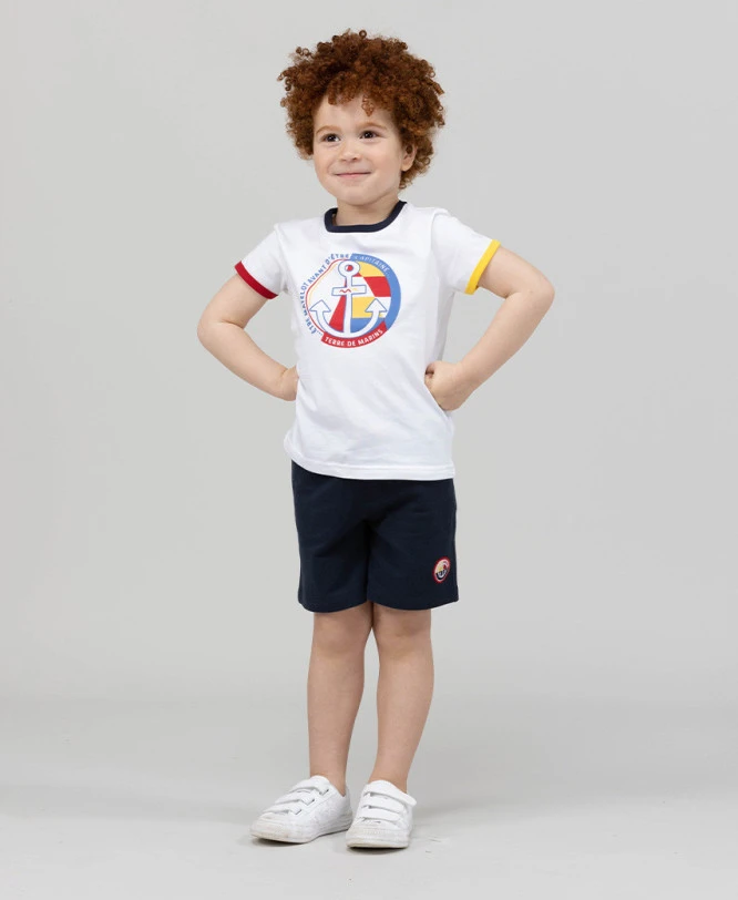 TEE SHIRT MC BLANC OPTIQUE ASYM 3 TEE SHIRT MC BLANC OPTIQUE ASYM