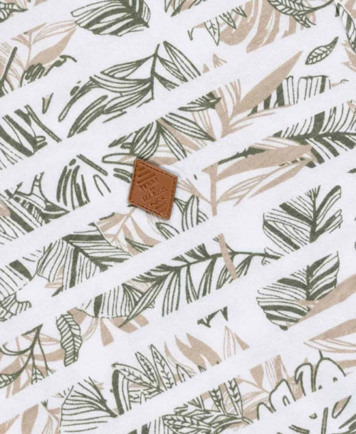 T-shirt Imprimé Kaki Rayures Florales Homme -Vetements Simples Magasin prod 7882 tee shirt mc imprime kaki alora 666x812 fc7ea0111e0b