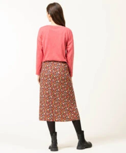 T-shirt Rose Manches Longues Col V Femme 11 T-shirt Rose Manches Longues Col V Femme -Vetements Simples Magasin prod 7958 tee shirt ml bois de rose triol 666x812 fc7ea0111e0b