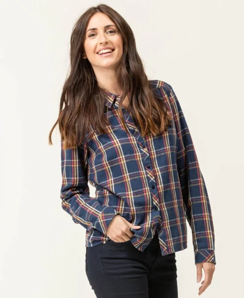 Chemise à Carreaux Femme