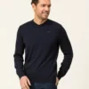 Pull Bleu Marine Homme -Vetements Simples Magasin prod 8106 pull indigo kariba 666x812 fc7ea0111e0b