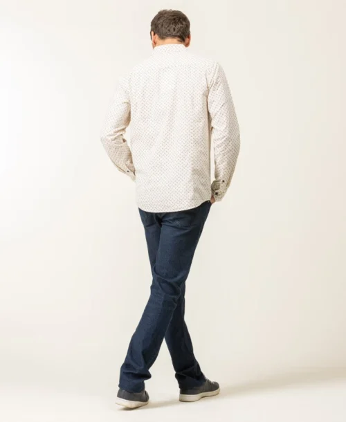 Chemise Imprimé Grège Homme -Vetements Simples Magasin prod 8119 chemise chemisier ml imprime grege capoa 666x812 fc7ea0111e0b