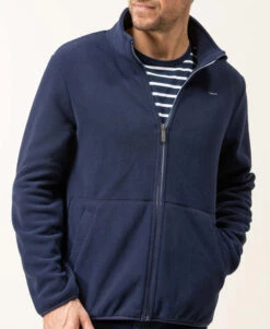 Polaire Zippée Bleu Marine Homme -Vetements Simples Magasin prod 8140 veste ml indigo victor 666x812 fc7ea0111e0b