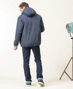 Blouson Homme Bleu Marine Avec capuche Ajustable 9 Blouson Homme Bleu Marine Avec capuche Ajustable -Vetements Simples Magasin prod 8146 blouson indigo xipol 666x812 fc7ea0111e0b