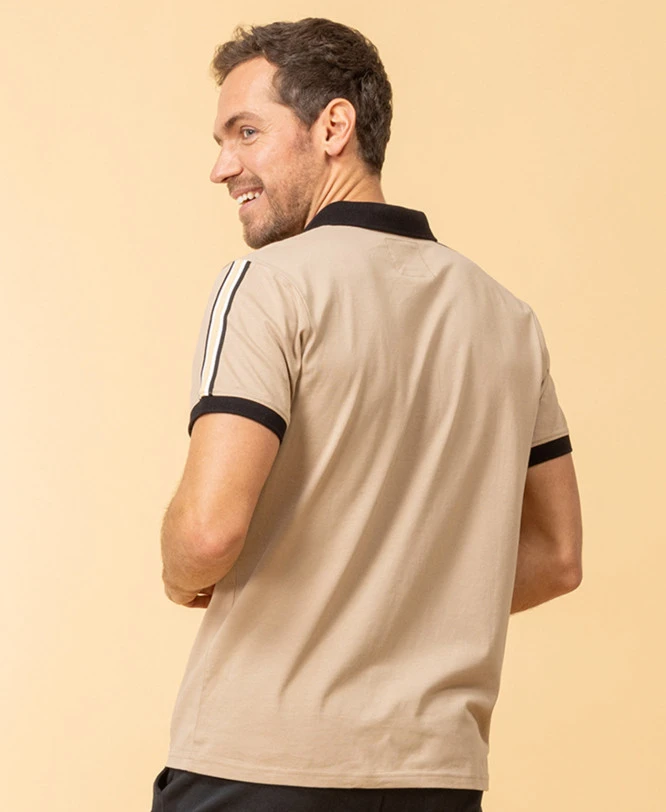 Polo Beige Homme 4 Polo Beige Homme – Image 2
