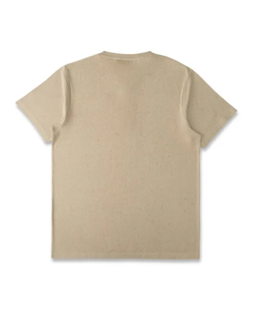T-shirt Homme Manches Courtes Beige Sable Col Tunisien -Vetements Simples Magasin prod 8167 tee shirt mc sable mouchete tunisi 666x812 fc7ea0111e0b