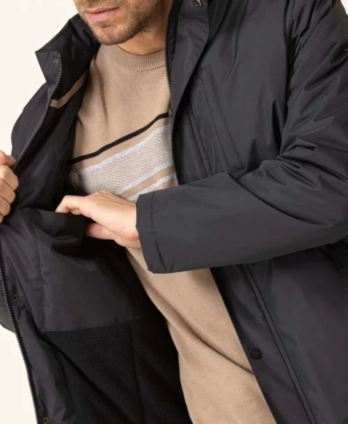 Parka Noir Homme Avec Capuche Intégrée -Vetements Simples Magasin prod 8176 parka noir xaban 666x812 fc7ea0111e0b