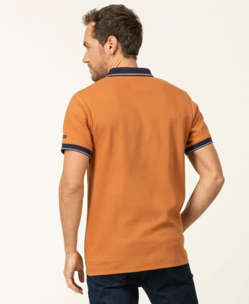 Polo Manches Courtes Rouille Homme -Vetements Simples Magasin prod 8197 polo mc rouille otoma 666x812 fc7ea0111e0b